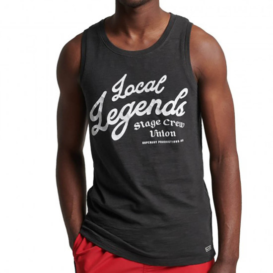 Superdry Ανδρική αμάνικη μπλούζα Vintage Merch Store Vest